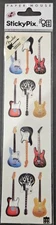 Sticky Pix Paper House "Fender" Guitars