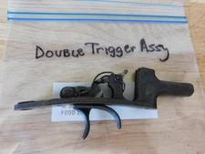 Pistol Rifle Double Set Trigger Assembly Unknown Maker, Marked 1550, 7/138