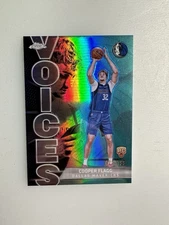 Cooper Flagg 2025 Topps Chrome Flagship Voices Green Refractor /199 Rookie RC