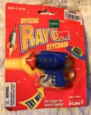 1999 Basic Fun Official Ray Gun Keychain (#436-0) NEW