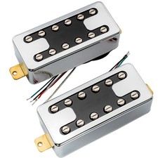 Artec MVH6A Chrome Alnico 5 H Filtertron Humbucker Guitar Neck Bridge Pickup Set