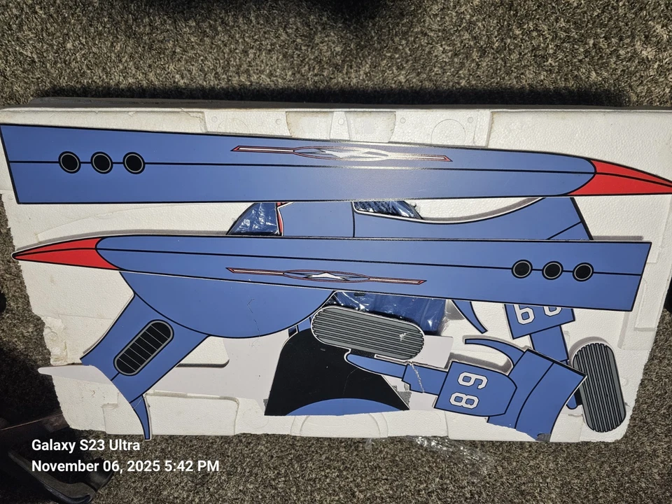 Hunter Open Box New Fantasy Flyer Series Corsair WWII Airplane Ceiling Fan - Image 4 of 4