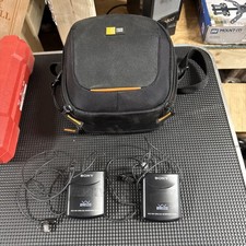 Sony WCS-999 Wireless Microphone System 2 Of Them With A Case Used In Each Case