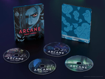Arcane - League of legends - Stagione 1 - Limited Steelbook ''Jinx'' 4K, 4 dischi