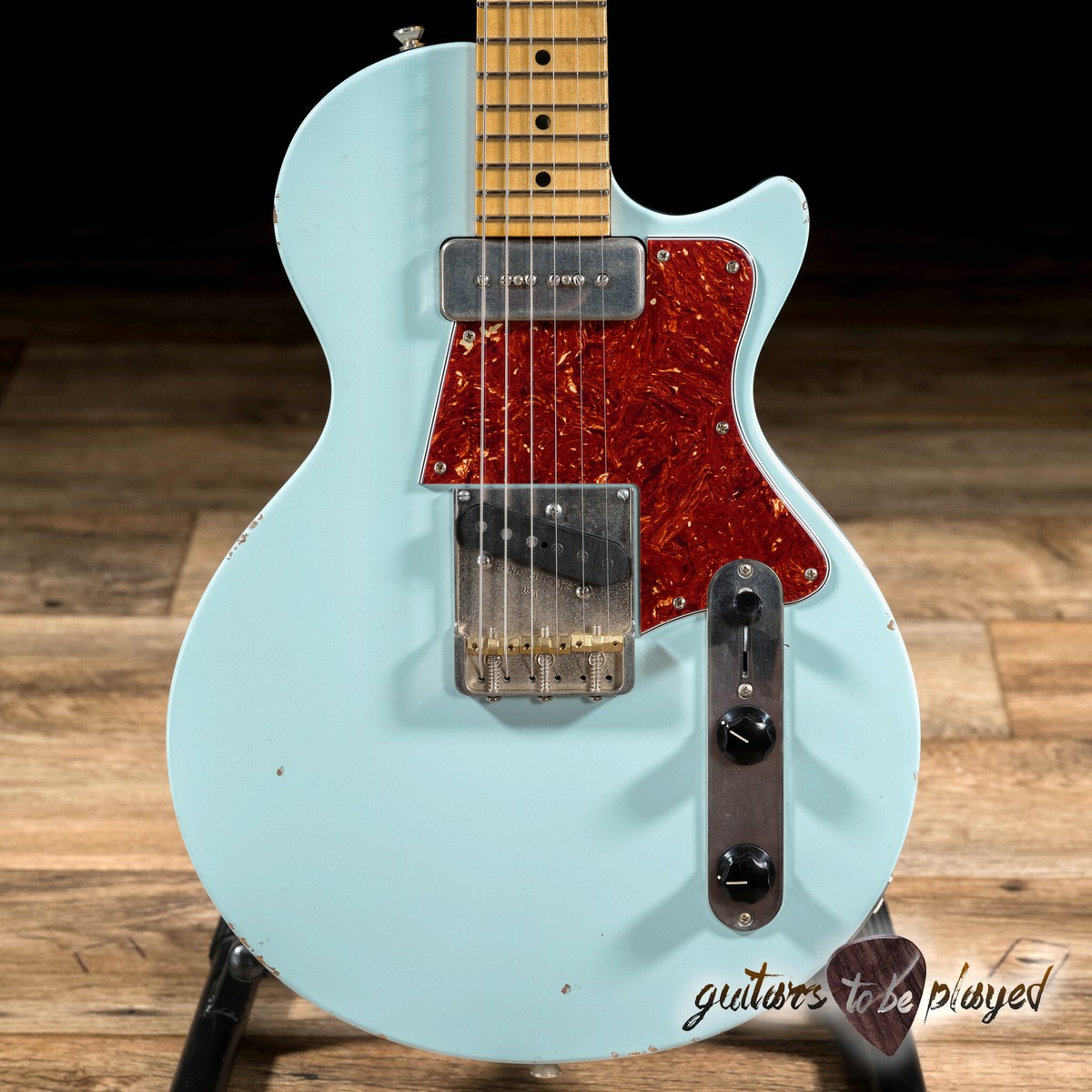 Fano SP6 Oltre Maple Neck Lollar P-90 & Vintage T Guitar w Fano SP6 Oltre Maple Neck Lollar P-90 & Vintage T Guitar w