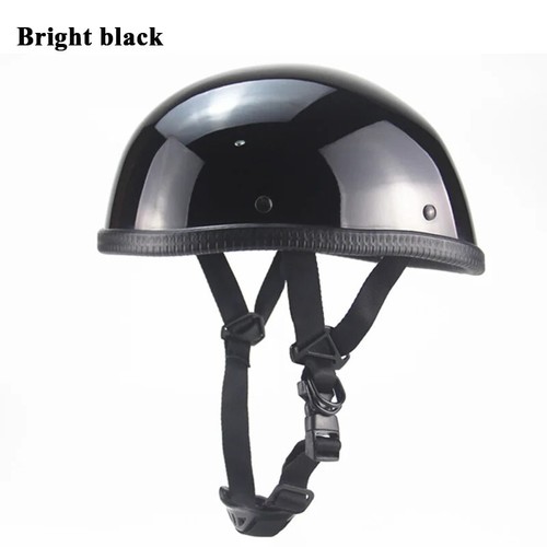 1X Motorradhelm Jethelm Halbhelm Retro Moto Casco Capacete Dot - Bild 1 von 15