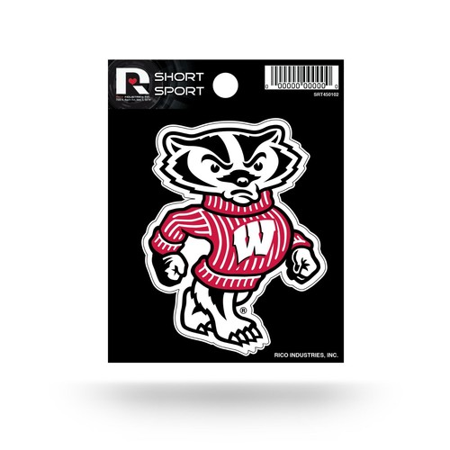 Wisconsin Badgers Short Sport Decal