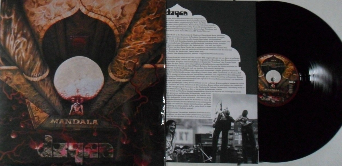 独LP Dzyan Mandala LHC87 Long Hair 未開封 /00260 LP DZYAN Mandala (Live At SWF-Studio 1972) LONG HAIR MUSIC