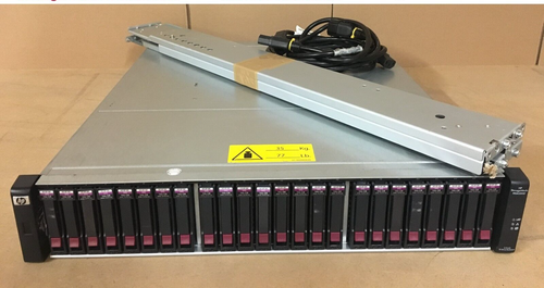 HP P2000 G3 MSA FC Dual 8GB Controller 24x 146GB 6G with Rails ** AP846A ** - 第 1/2 張圖片
