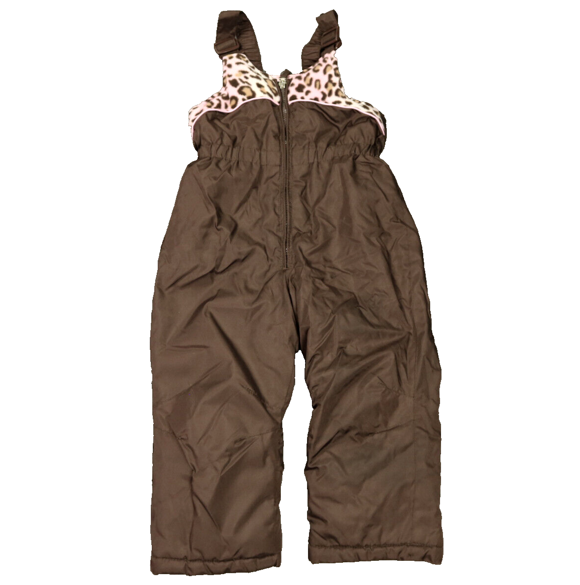 Pink Cheetah Print Snow Pants Childrens/Kids Pow Leopard Print Ski