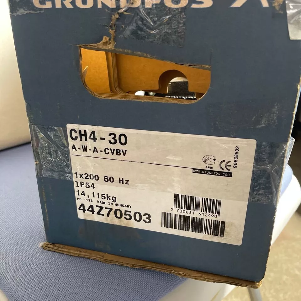 Grundfos CH4-30 A-W-A-CVBV Vertical Centrifugal Pump - Image 2 of 4