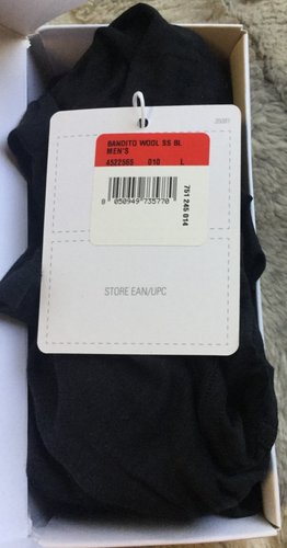 Castelli BANDITO WOOL SS Short Sleeve Thermal Cycling Base Layer BLACK Large - Picture 2 of 2