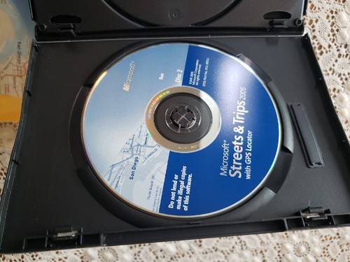 2006 Microsoft Streets and Trips with GPS Locator Software 2 CD Set - Picture 6 of 7