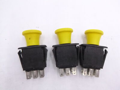 3 Pack Delta Systems PTO Switch Push Pull 6204 8 Terminal