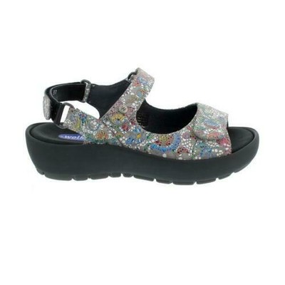 Wolky Rio Mosaic, Sandal, Suede (Printed Velour), Taupe (Beige),  0332542-150 | eBay