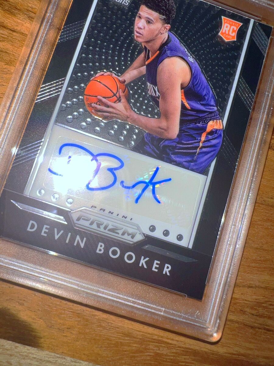 2015 Panini Prizm Devin Booker RC Rookie Autographs Auto 2015 Panini Prizm Devin Booker RC Rookie Autographs Auto