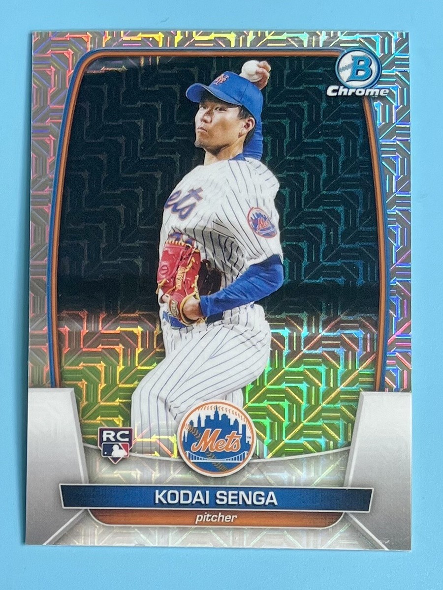 KODAI SENGA 2023 BOWMAN CHROME MOJO REFRACTOR #75 ROOKIE NEW