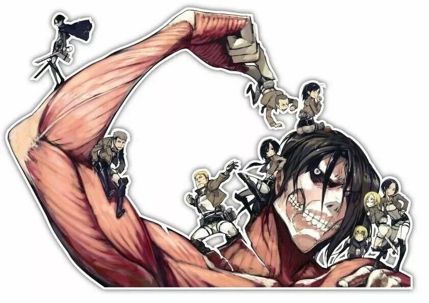 Shingeki No Kyojin Stickers for Sale