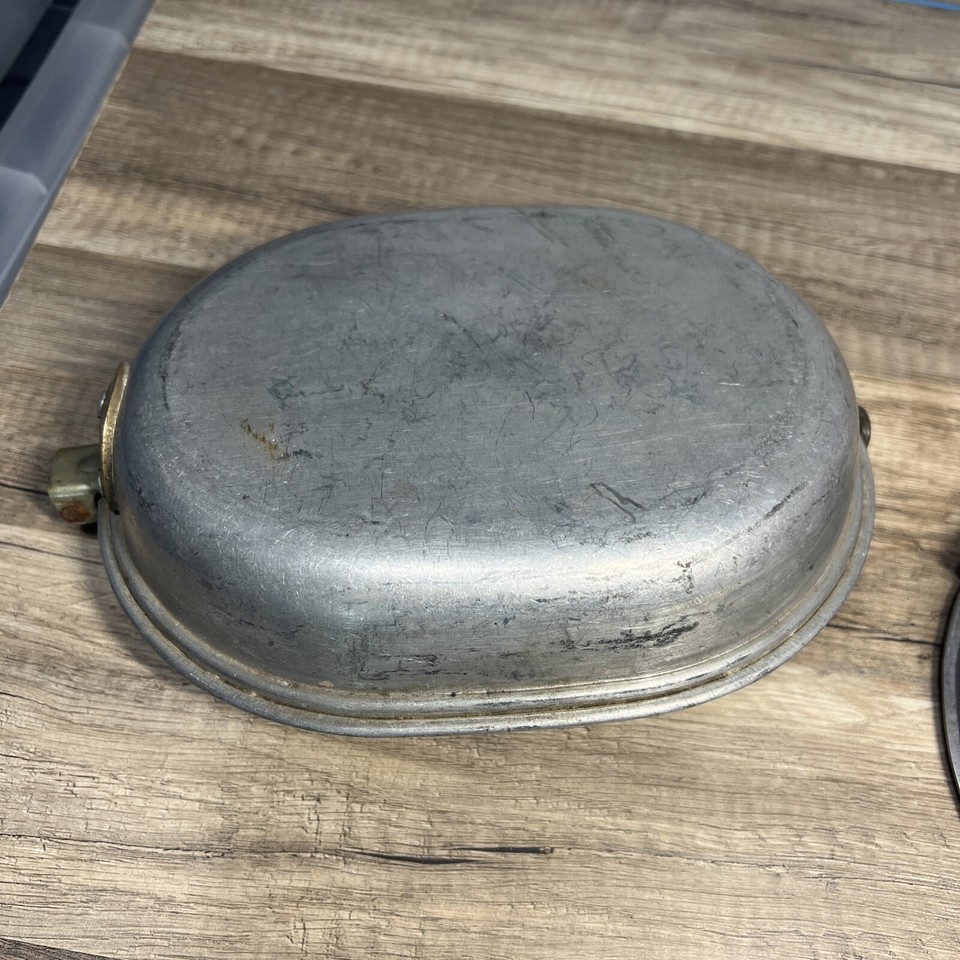 WWI US ARMY FIELD MESS KIT M1918 and M1944 with 1 utensil set | eBay