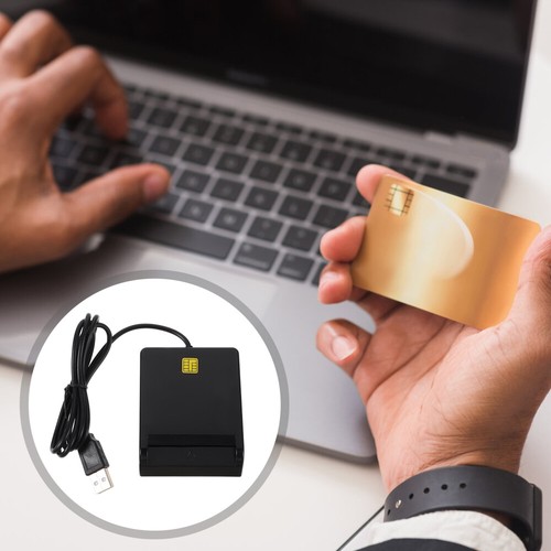 4 Pieces USB Zu Adapter USB-Smartcard-Leser Chipkartenleser Tragbarer - Bild 12 von 12