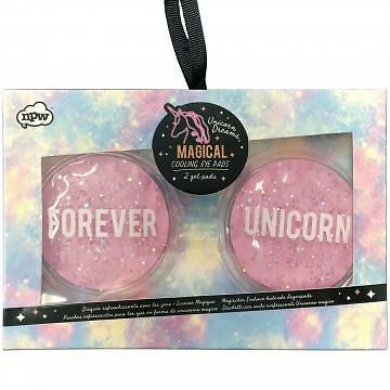New NPW Pink Cooling Gel Unicorn Forever Eye Pads - Great Gift - NWT