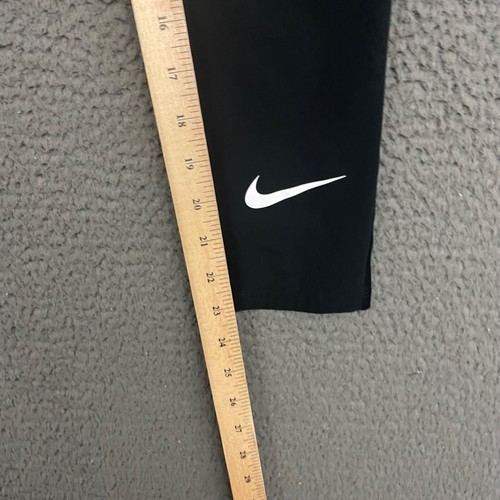 Nike Pro Leggings Boys Large Black Dri-Fit Tight Fit Pull On Sports Activewear - Picture 4 of 9
