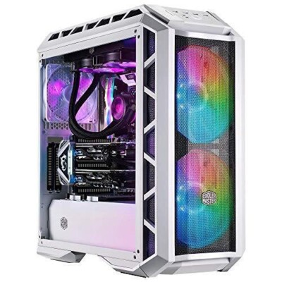 Cooler Master MCM-H500P-WGNN-S00 MasterCase Mesh White ATX Mid-Tower w/ Front...