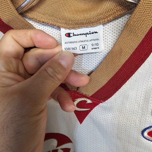 Rare Vintage Euro Champion Cleveland Cavs Lebron James 23 Rookie Jersey Youth M - Picture 3 of 7