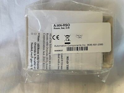 Automation Components A/AN-RSO Room w/ Set, OR