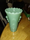 Fire King Anchor Hocking Jadeite Jadite Green Art Deco BUD VASE Vintage