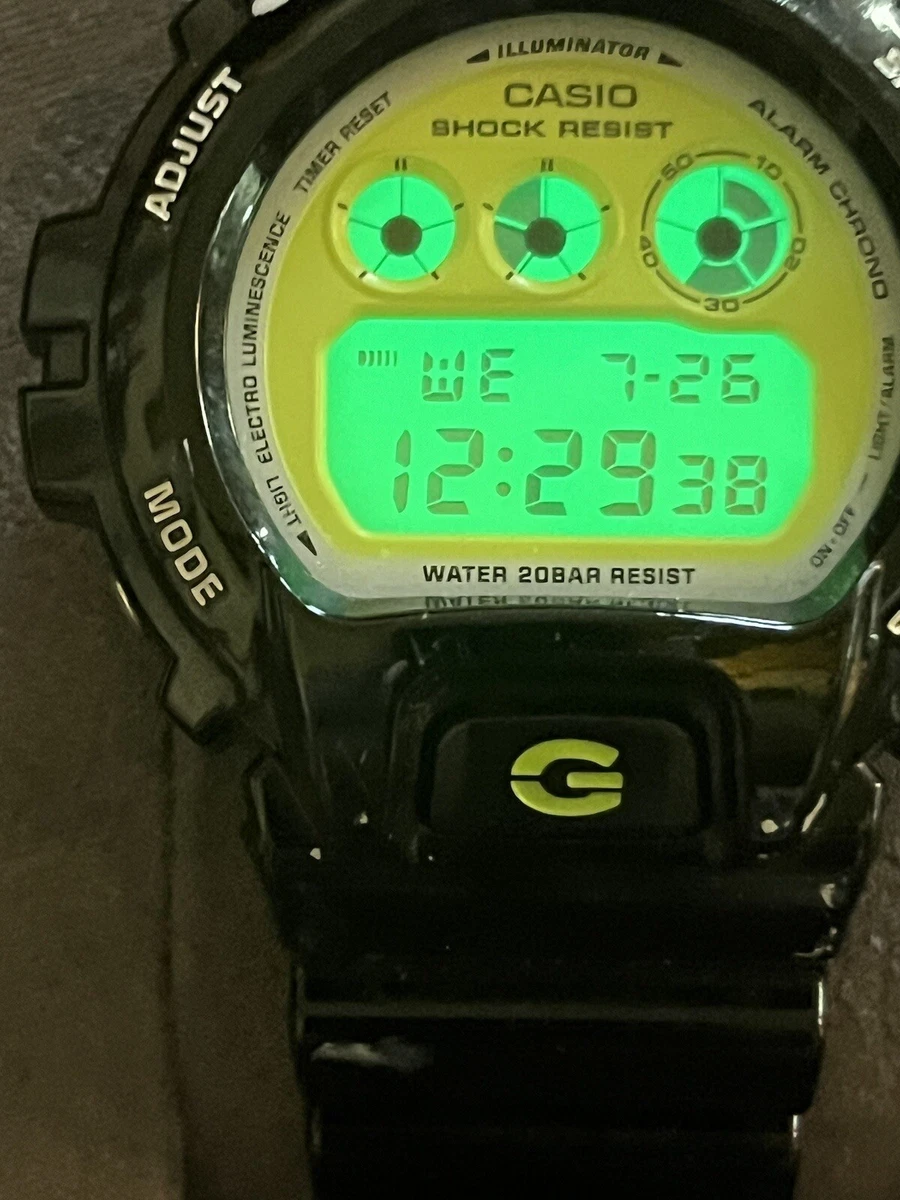 RARE Casio G SHOCK DW6900CS Zombie Mint Mountain Dew