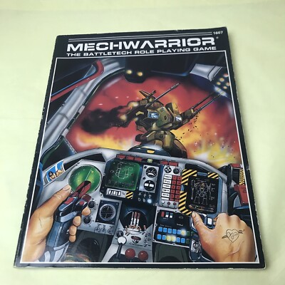 #ad #ad MechWarrior The BattleTech Role Playing Game 1607 FASA 1986 Softcover Sourcebook $28.47