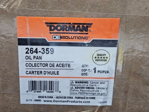 Dorman 264-359 Engine Oil Pan For Kia Forte5 2012-2013 Kia Sportage 2011-2020 - Picture 3 of 10