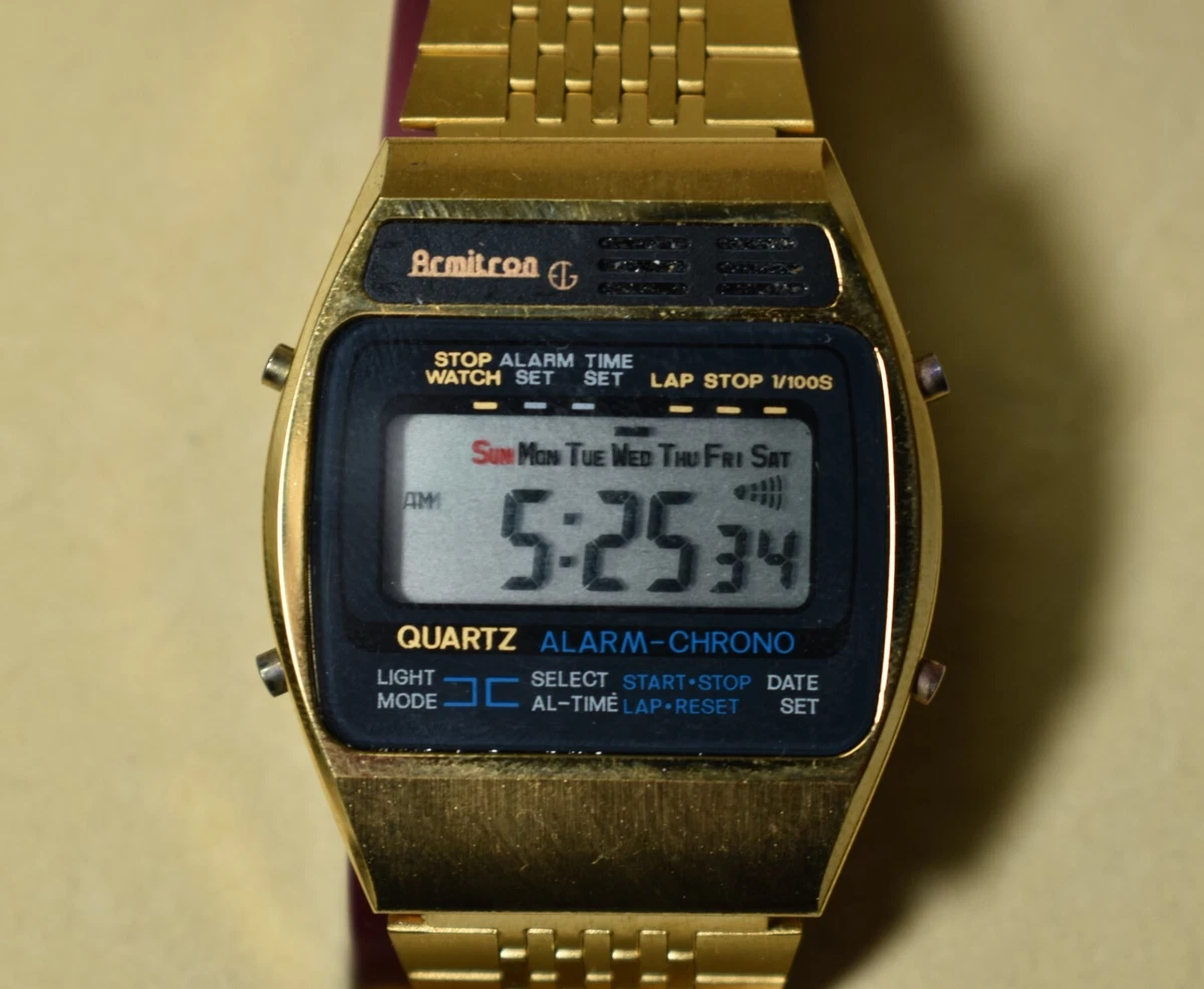 Armitron clearance alarm chrono
