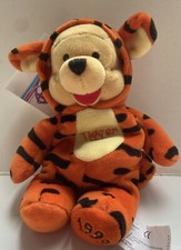 8   Disney Store Plush Beanie Winnie the Pooh as Tigger - NWT
