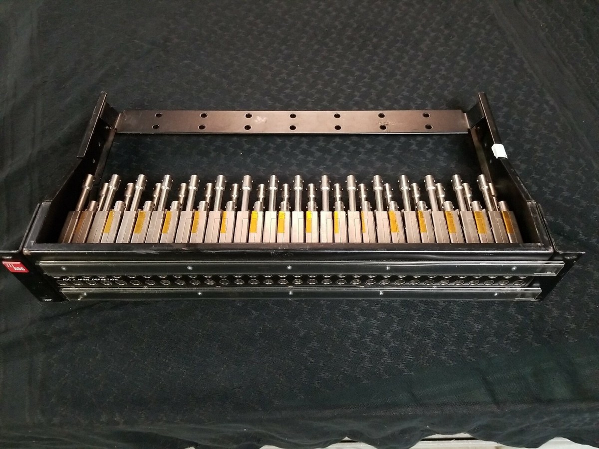 Video Patch Panels, HD-SDI, ADC PPI 2232RS-MVJT-BK | eBay