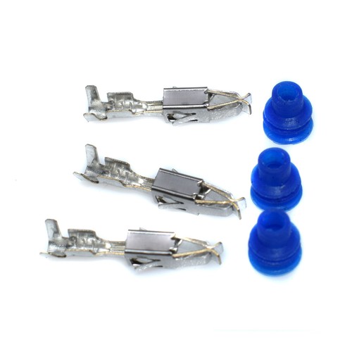 EV1 3 Pin Connector TPS IAC Plug Set Fit For VW Audi Porsche Volvo BMW - Picture 2 of 8