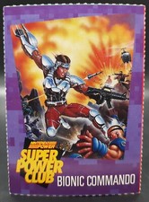 Tarjeta de revista Nintendo Super Power Club de la década de 1990 #17 Bionic Commando Game Boy