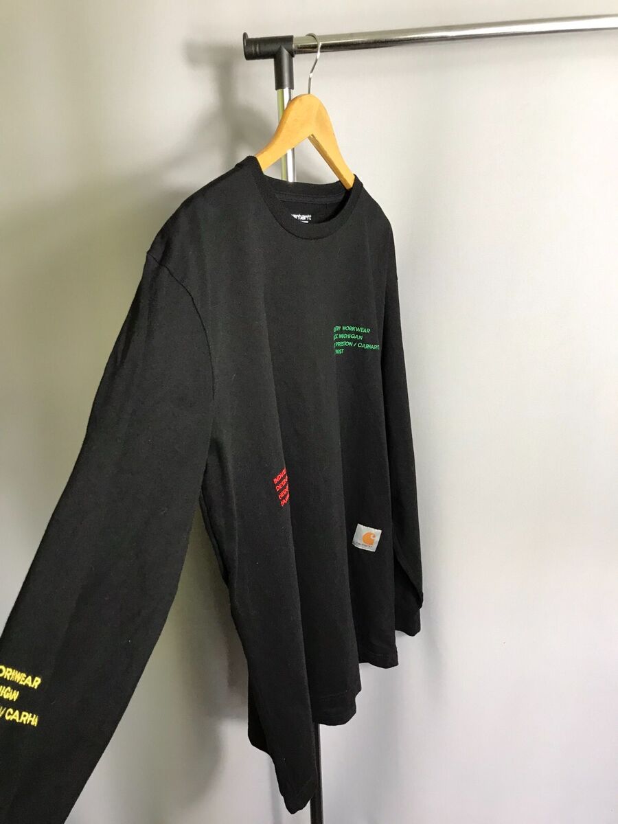Carhartt WIP x Heron Preston Embroidered Long Sleeve Carhartt WIP x Heron Preston Embroidered Long Sleeve