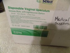 24 Select Disposable Vaginal Speculum, Latex Free, Size Small, New