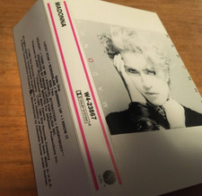MADONNA SELF-TITLED AUDIO CASSETTE TAPE SIRE Records 4-23867 1983