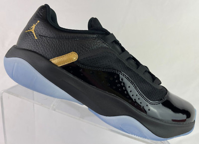 Nike Air Jordan 11 CMFT Low Shoes Black Metallic Gold DO0613-007 Men's Size 11