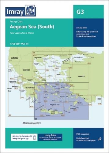 Rod & Lu Heikell G3 Aegean Sea (South) (Map) G Chart
