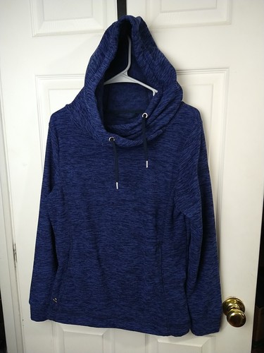 Regatta Great Outdoor Woman S Hooded Sweatshirt Blue Activewear Pullover - Picture 2 of 7
