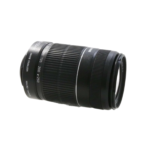 Canon EF-S 55-250mm f/4-5.6 IS Telephoto Zoom Lens from Japan