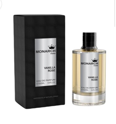 Milestone Perfumes Monarch Paris Vanilla Rose 100 ML Eau De Parfum UAE VERSION