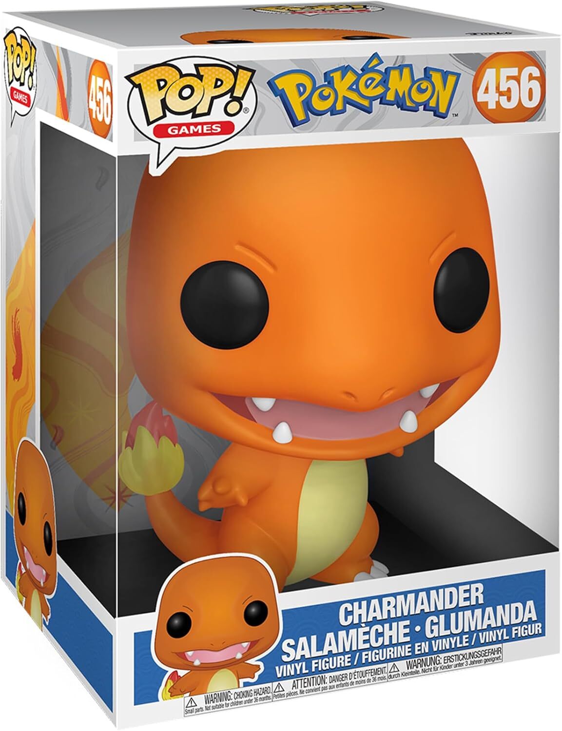 Funko Pop! Games: Pokemon - 10 Inch Pikachu - Figura in Vinile da Collezione