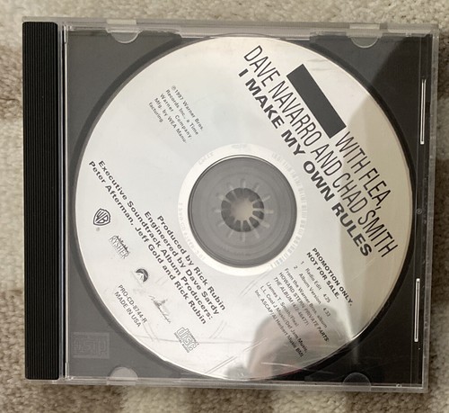 LL Cool J With Flea, Dave Navarro And Chad Smith: I Make My Own Rules - Promo CD - Bild 1 von 2