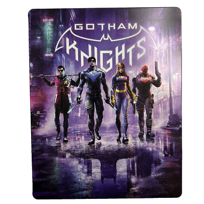 🔥Gotham Knights STEELBOOK ONLY Collector's Edition Game CD Case