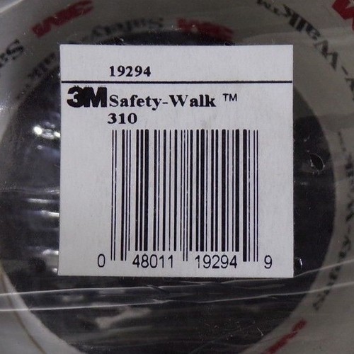 3M Black Solid Color Anti-Slip Vinyl Tape 2" Wide x 60' Long 50048011192944(TS) - Picture 5 of 5